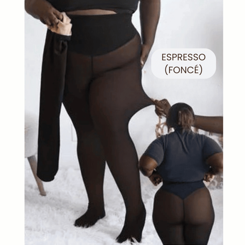 Collant Polaire Invisible - Doublure Polaire & Gainant