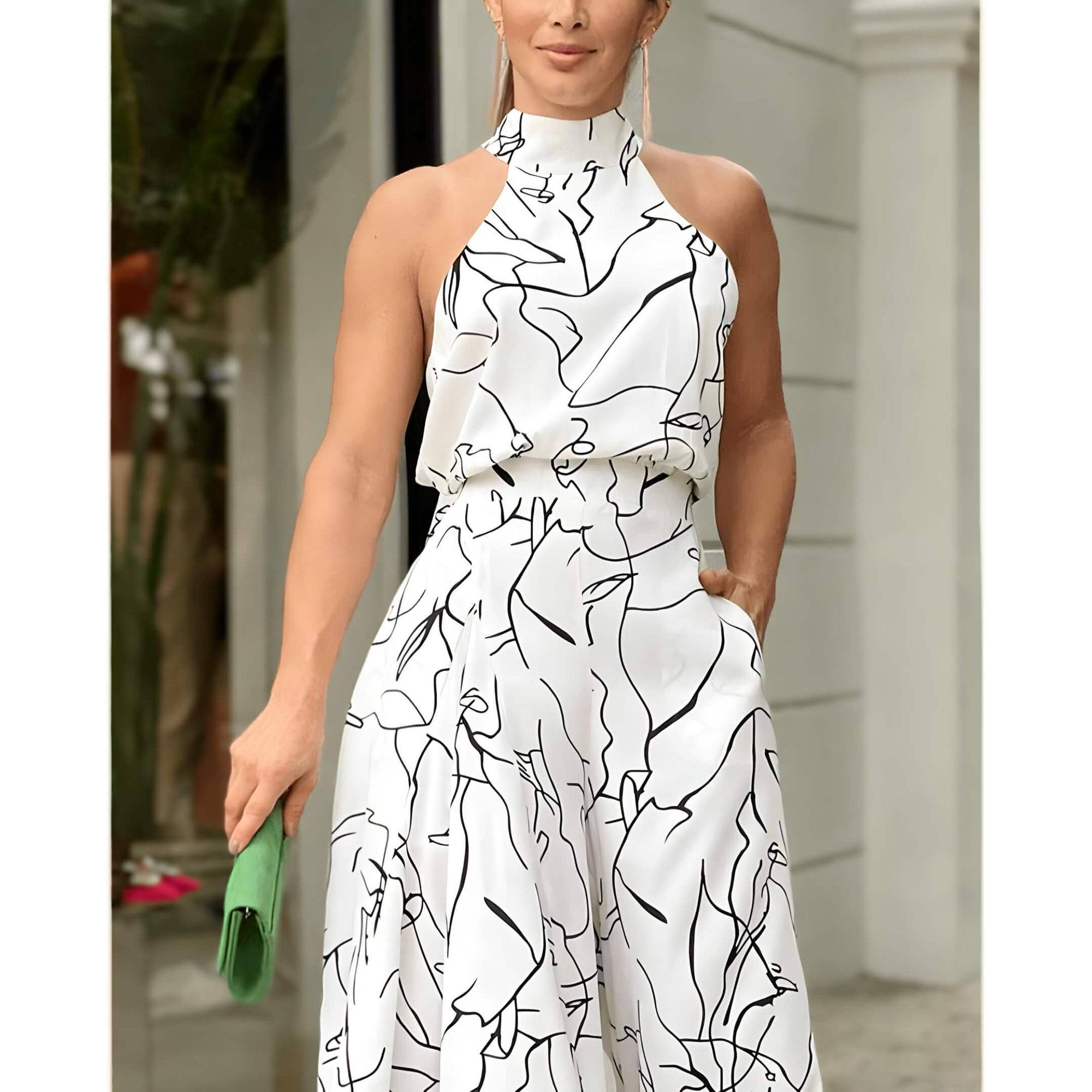 Combinaison à Jambes Larges Sael