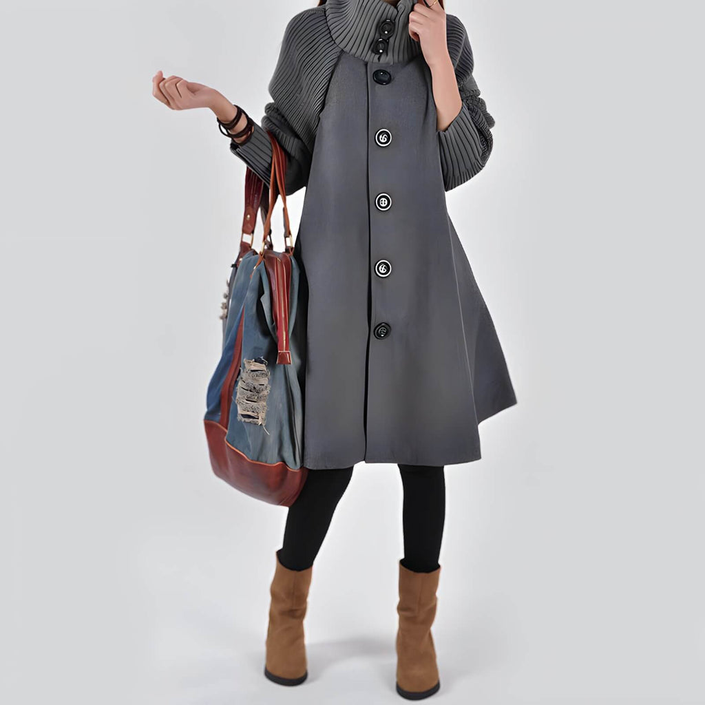 Manteau en Laine Foulée Dakota