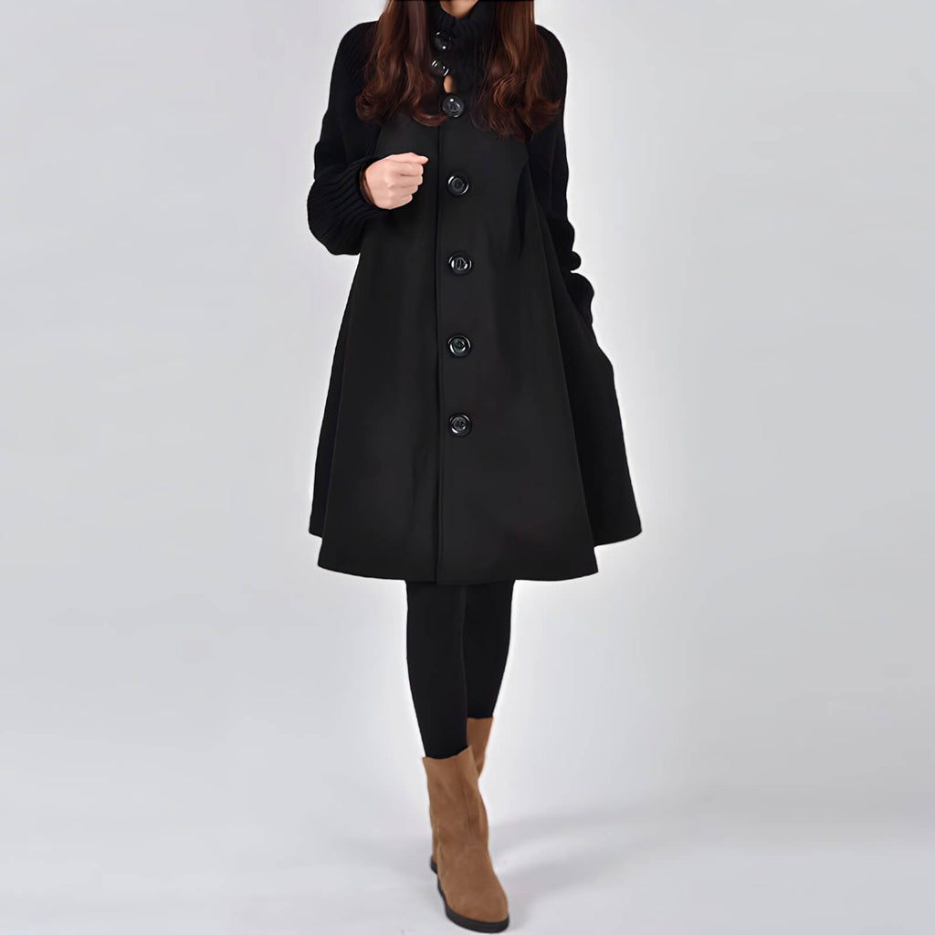 Manteau en Laine Foulée Dakota