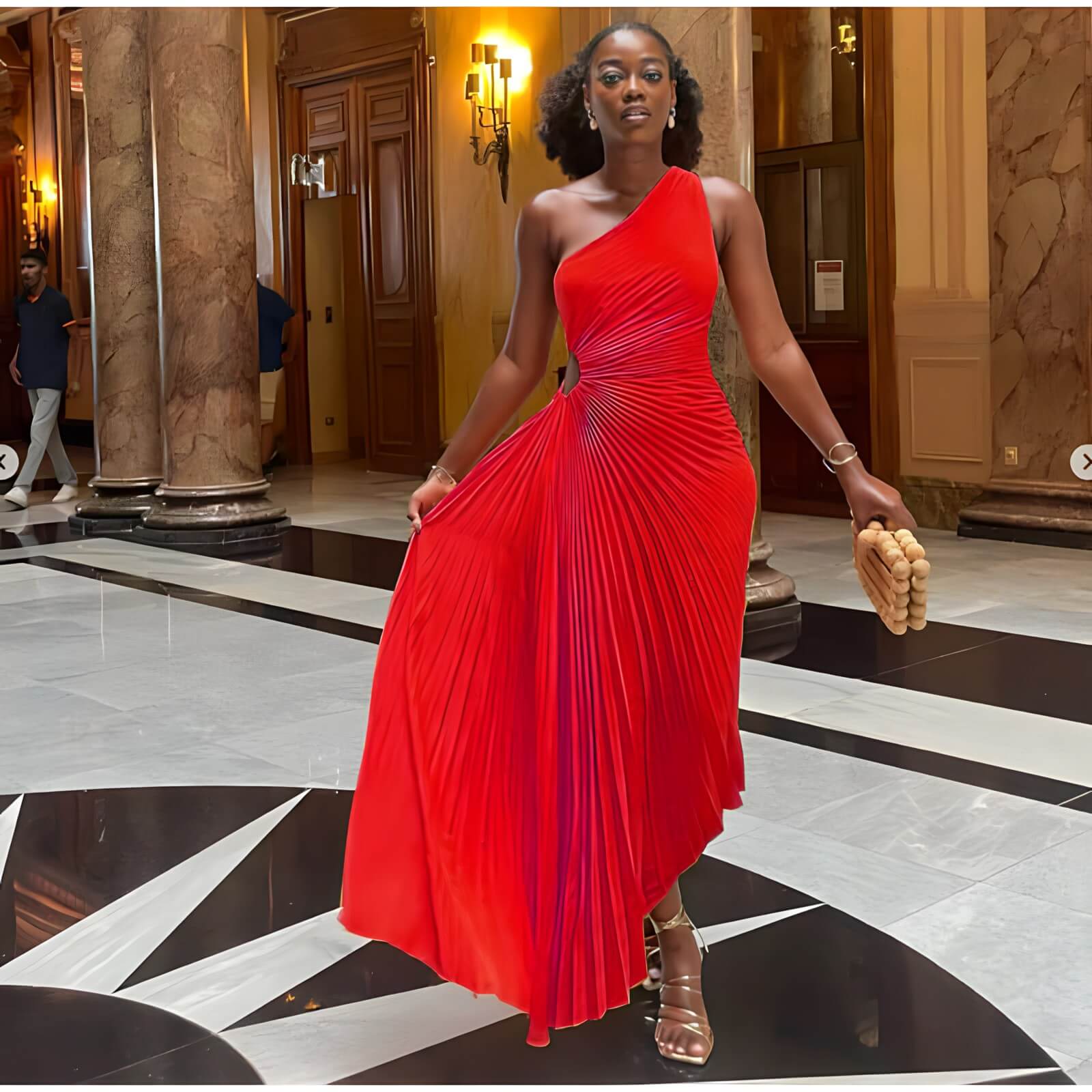 Robe Longue Élégante Ualia