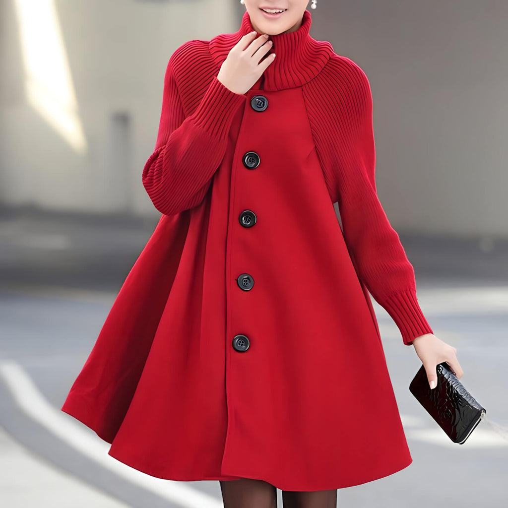 Manteau en Laine Foulée Dakota