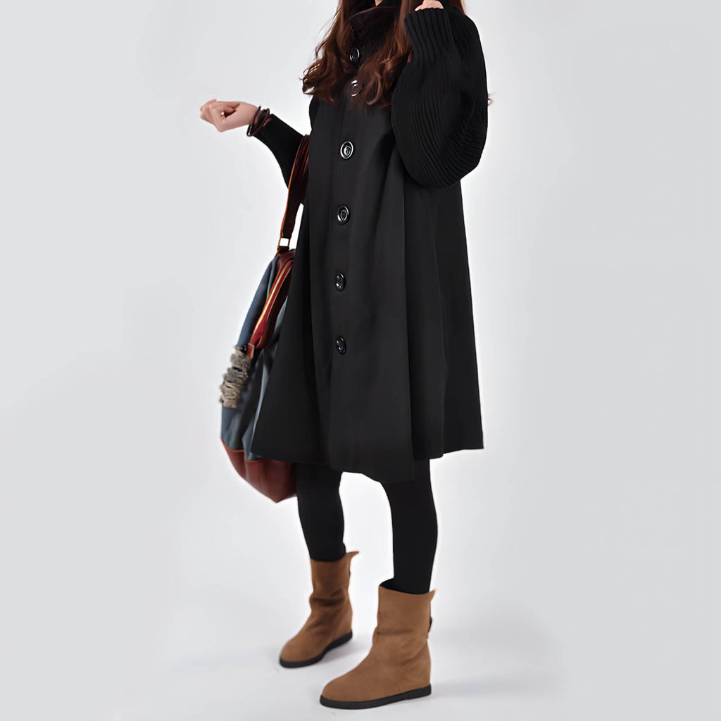 Manteau en Laine Foulée Dakota