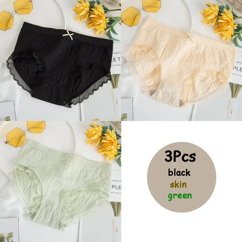 Achetez 2 Obtenez 3 - Culotte Antibactérienne Sans Couture