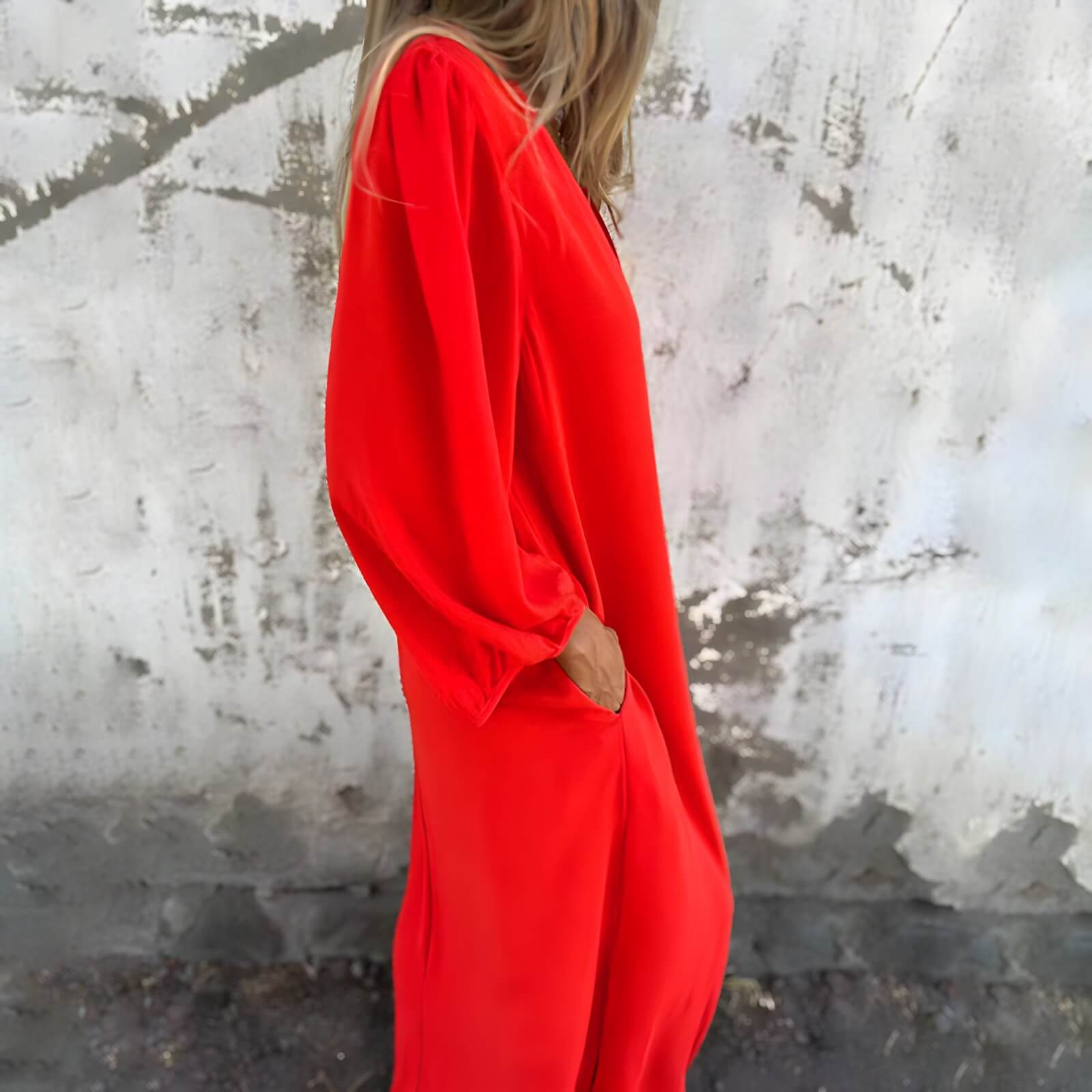 Robe Longue Élégante Rilene