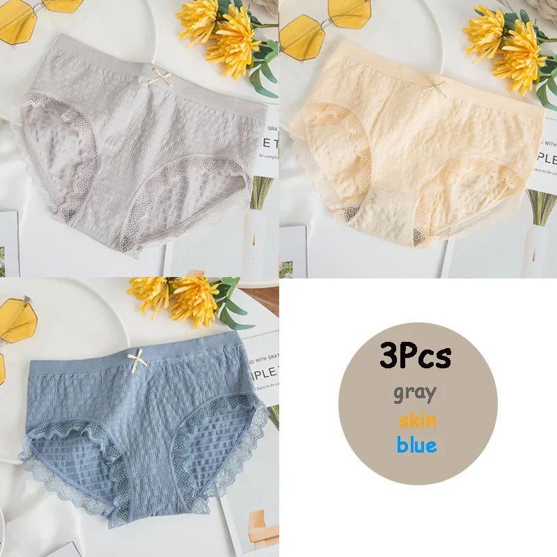 Achetez 2 Obtenez 3 - Culotte Antibactérienne Sans Couture