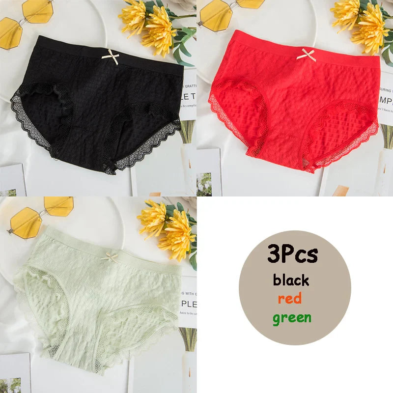 Achetez 2 Obtenez 3 - Culotte Antibactérienne Sans Couture