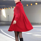 Manteau en Laine Foulée Dakota