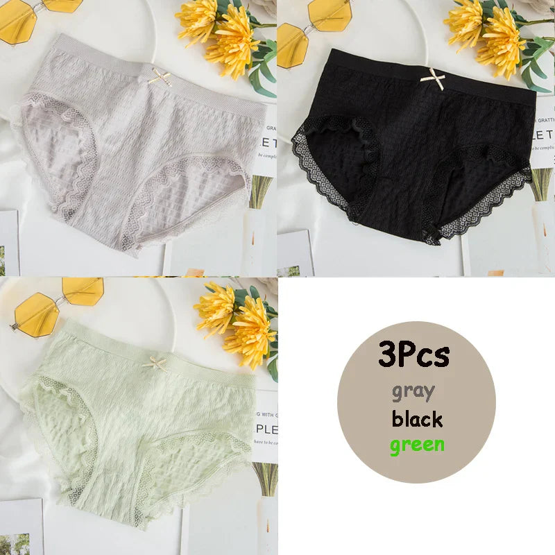 Achetez 2 Obtenez 3 - Culotte Antibactérienne Sans Couture