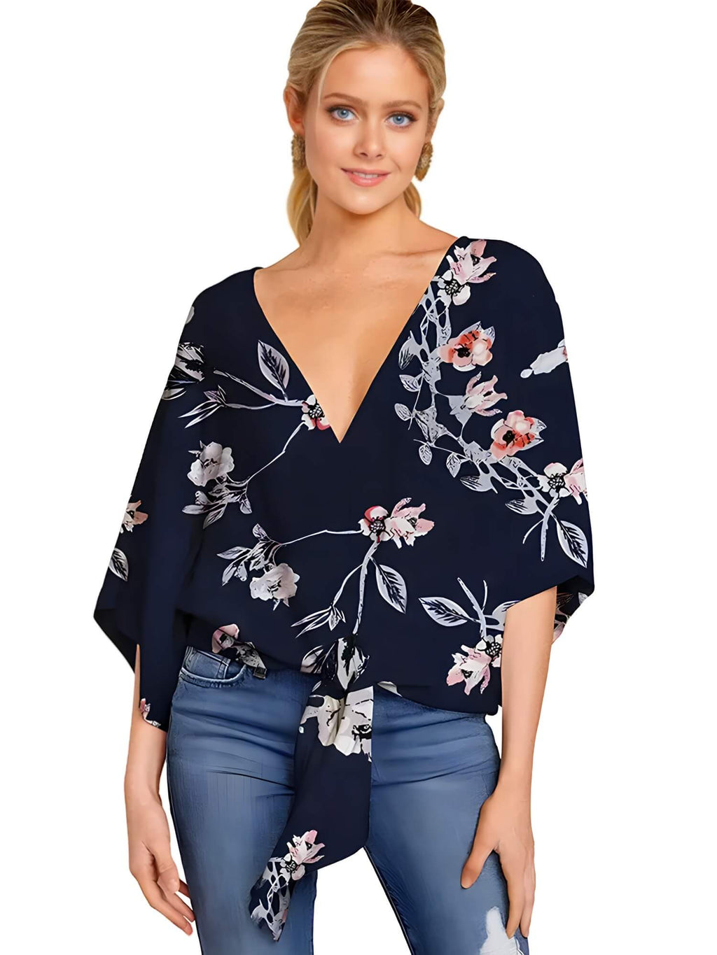 Blouse Col V Élèa