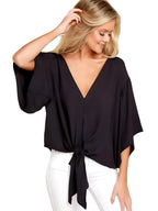 Blouse Col V Élèa