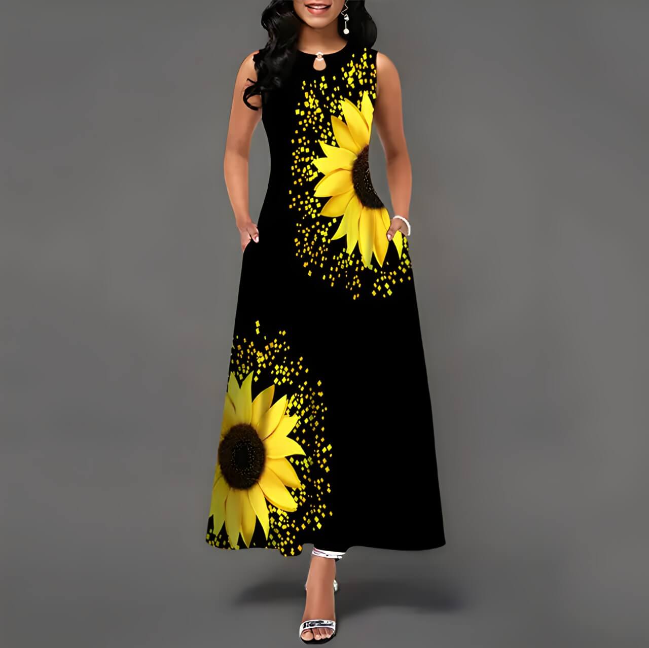 Robe Midi Décontractée Elora