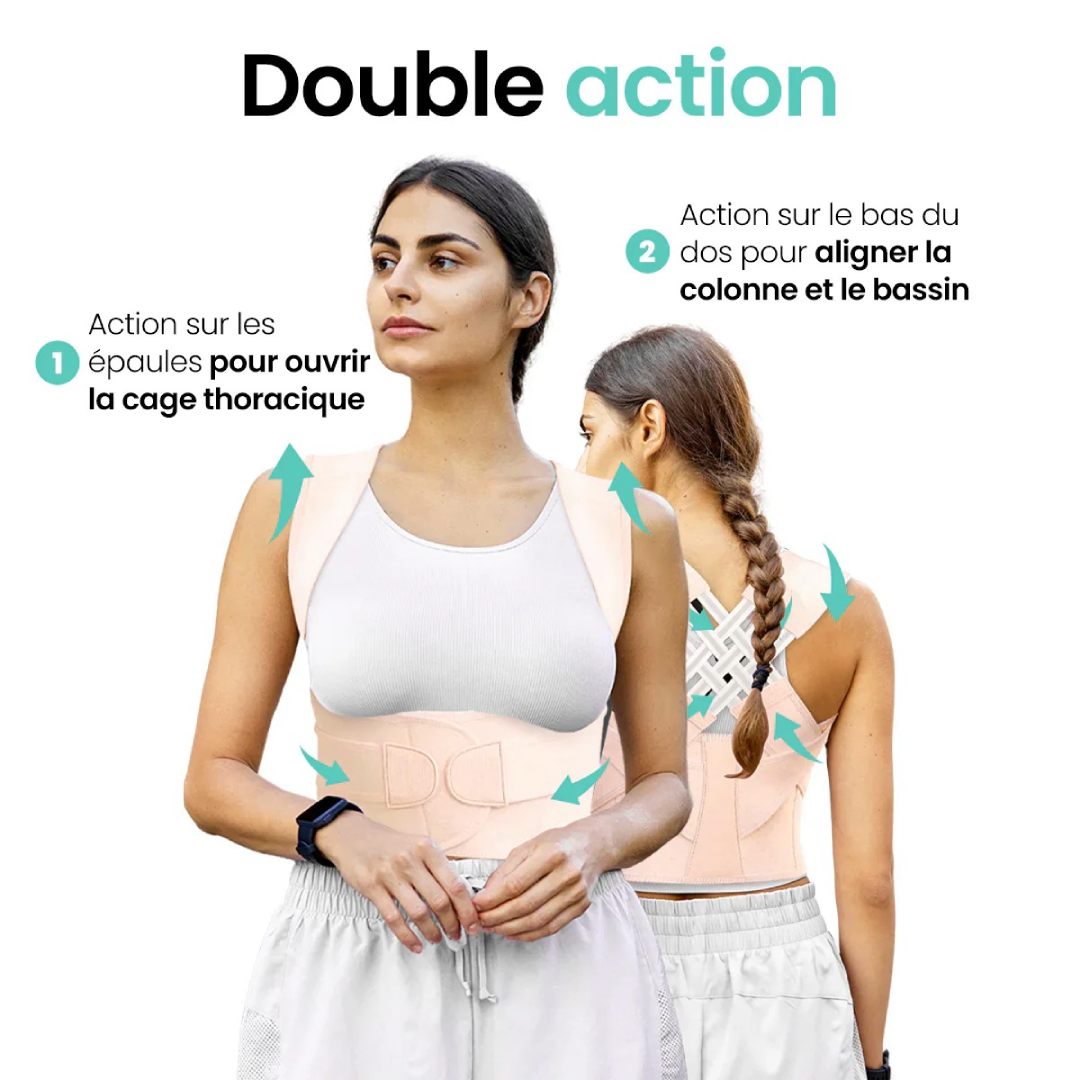 PosturePro™ - Correcteur de posture instantané