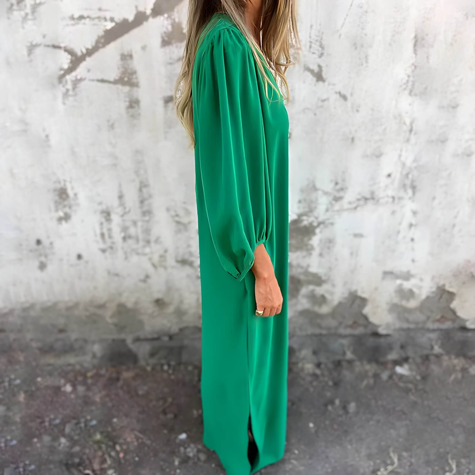 Robe Longue Élégante Rilene