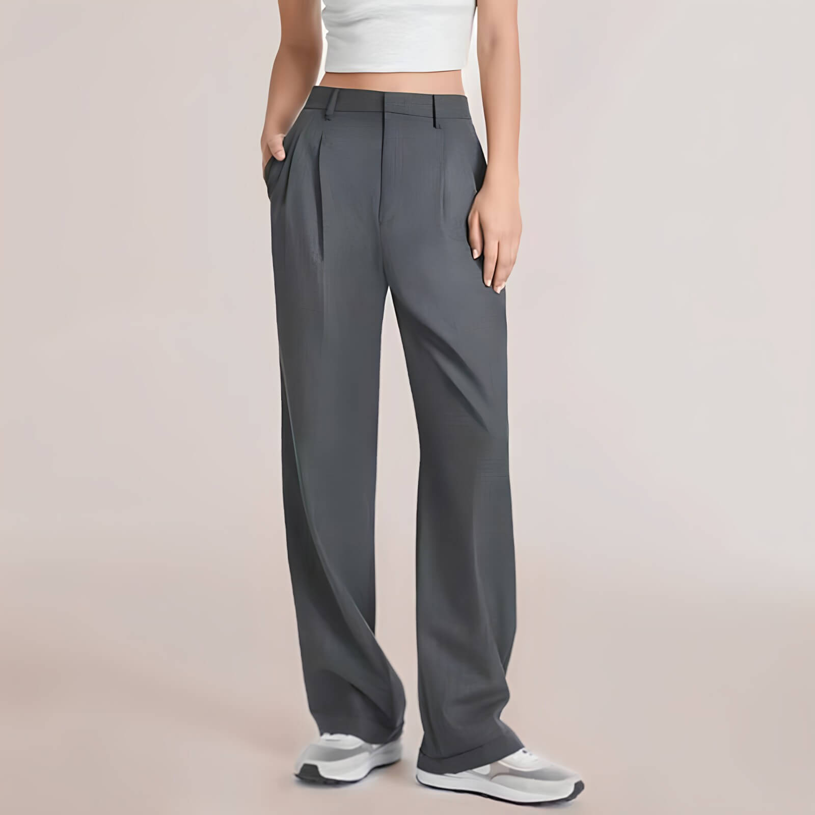 Pantalon Femme Wide Leg en Tailleur Lovelace