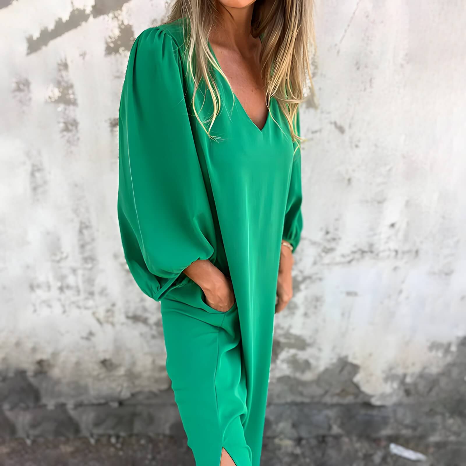 Robe Longue Élégante Rilene