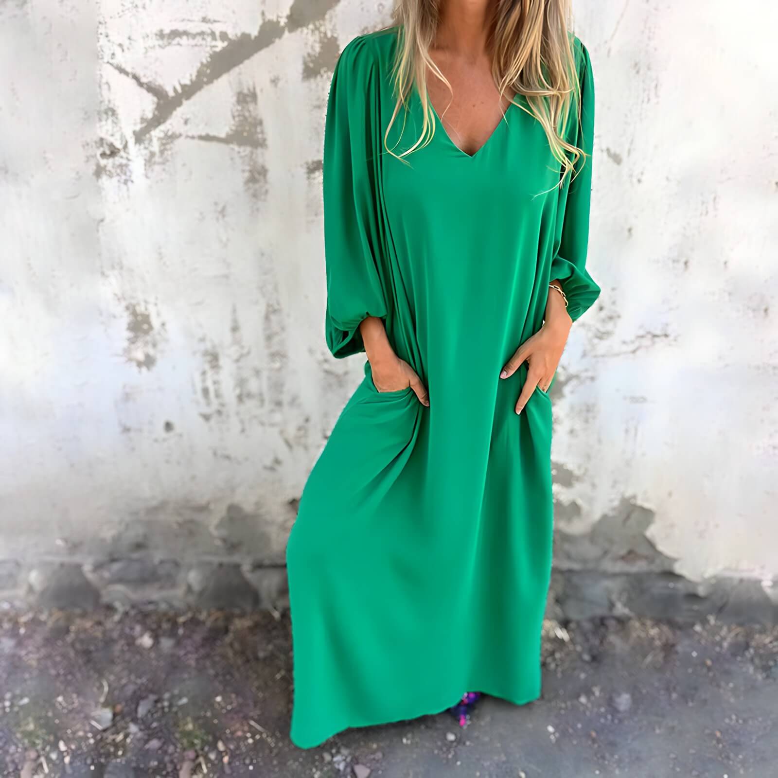 Robe Longue Élégante Rilene