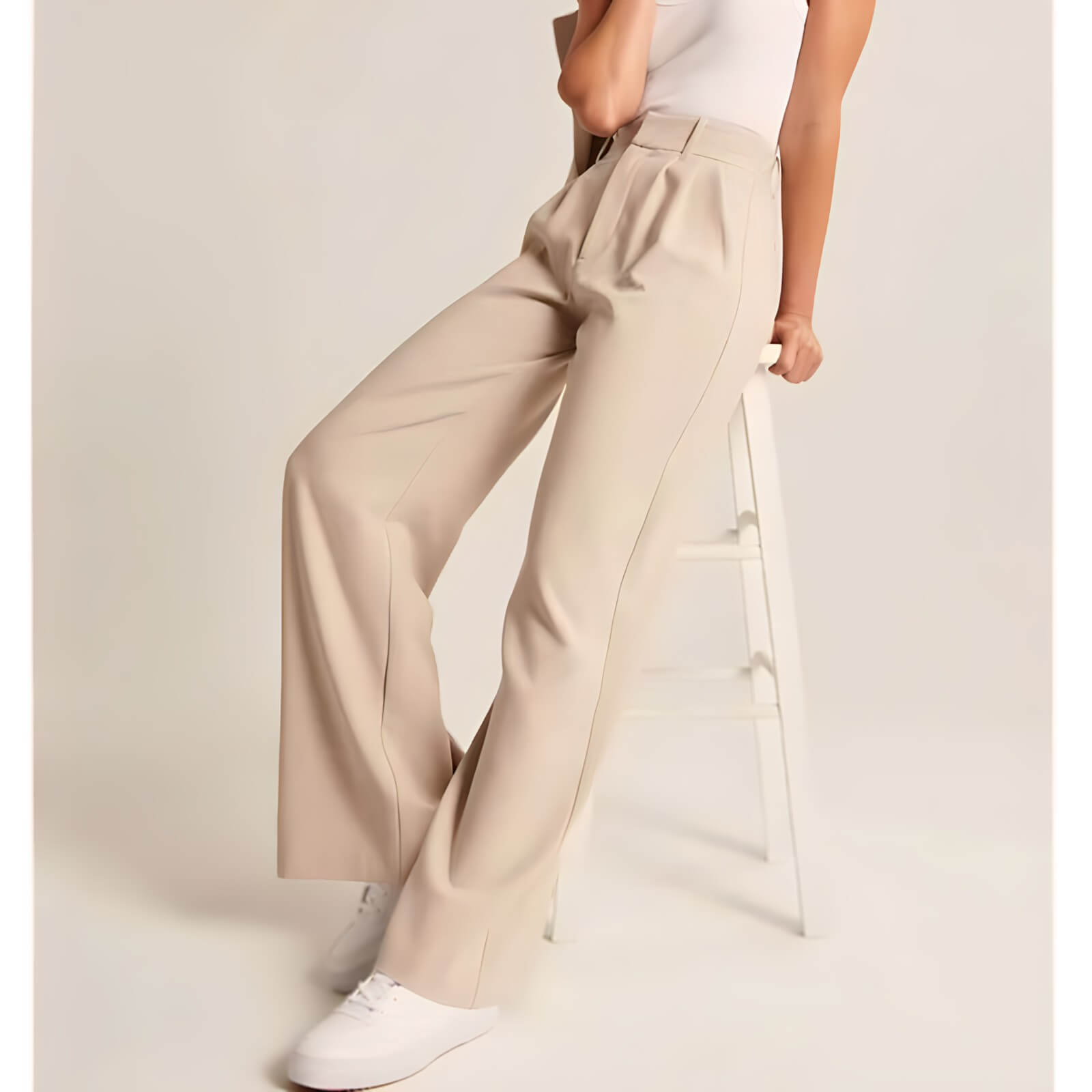 Pantalon Femme Wide Leg en Tailleur Lovelace