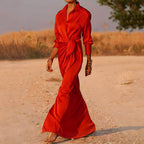 Robe Longue Portefeuille Dione