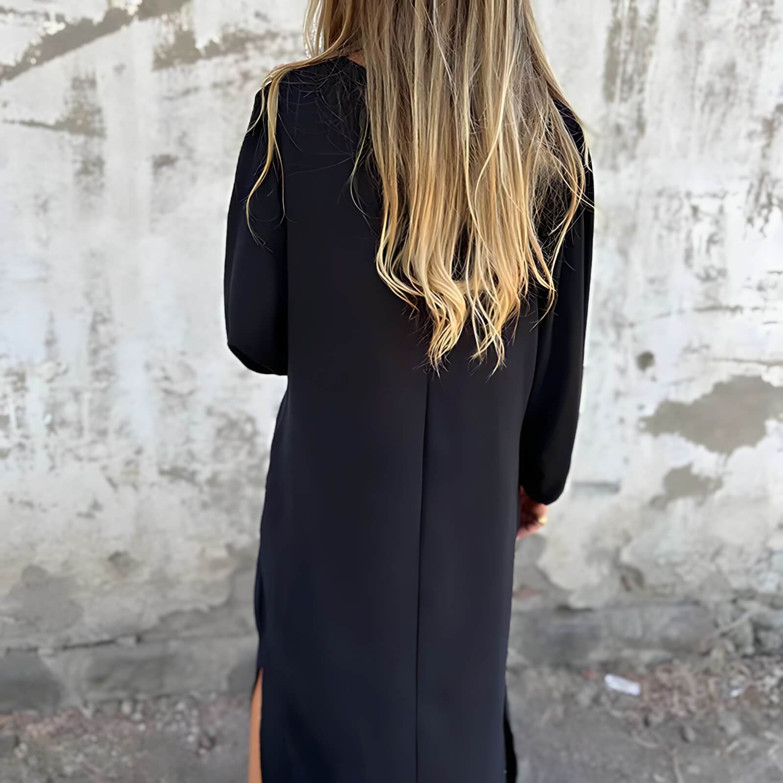 Robe Longue Élégante Rilene