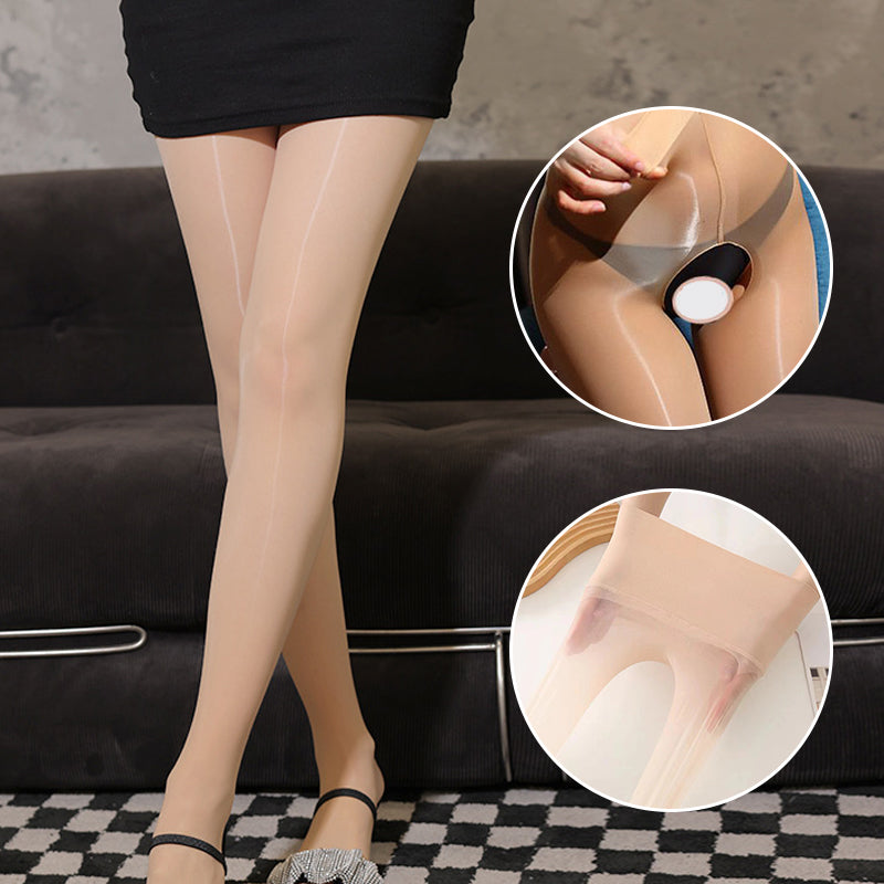 Collants Transparents Taille Haute – Effet Invisible et Confort Optimal, Parfaits pour le Quotidien et les Soirées