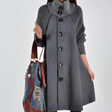 Manteau en Laine Foulée Dakota