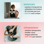 PosturePro™ - Correcteur de posture instantané